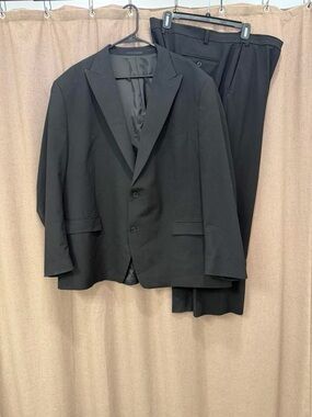Sean John Black Two-Piece Suit Jacket & Pants